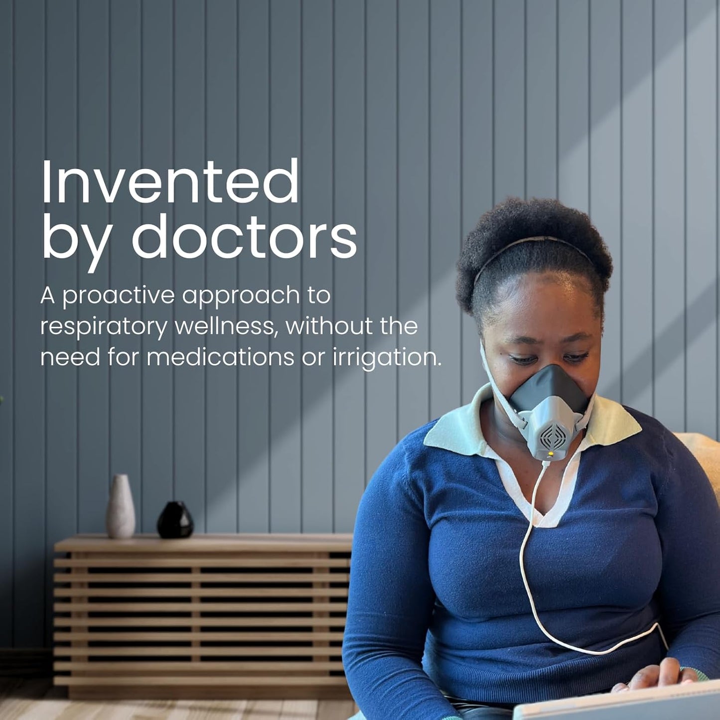 Heated Air Breathing Wellness Mask™