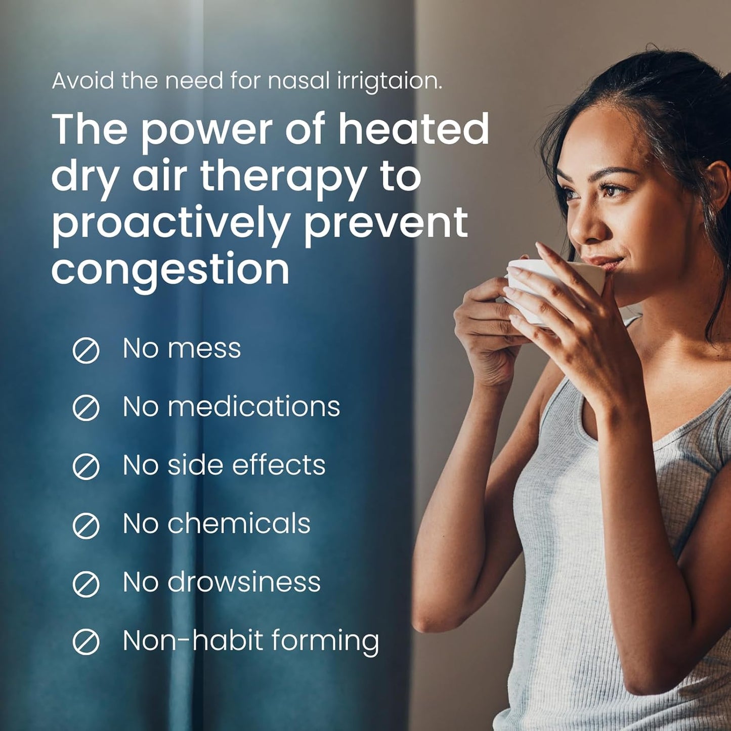 Heated Air Breathing Wellness Mask™