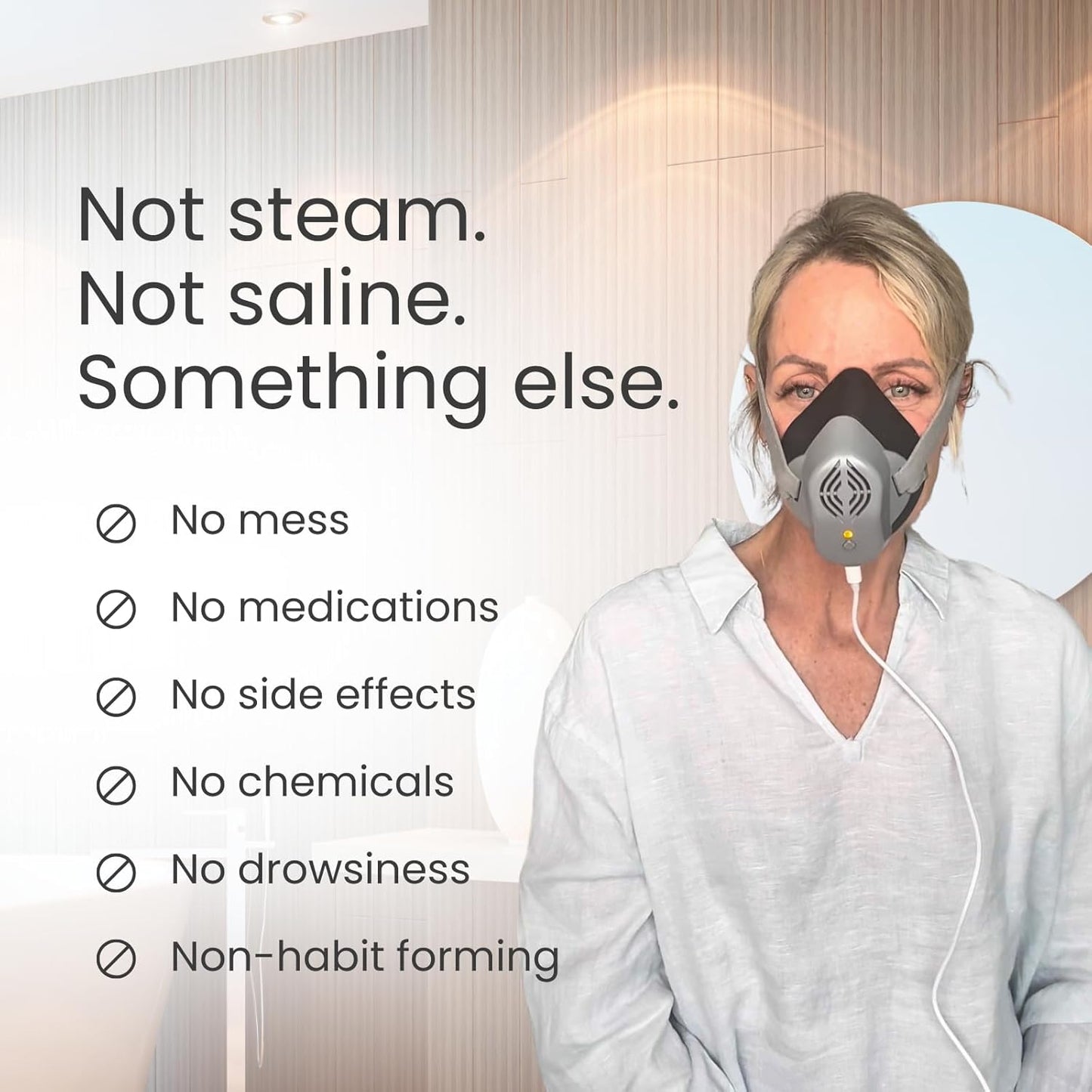 Heated Air Breathing Wellness Mask™